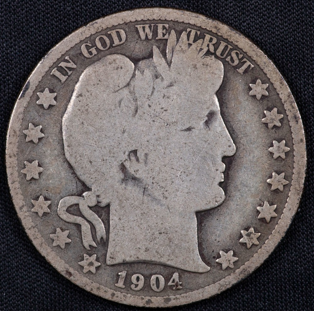 1904-O BARBER HALF DOLLAR