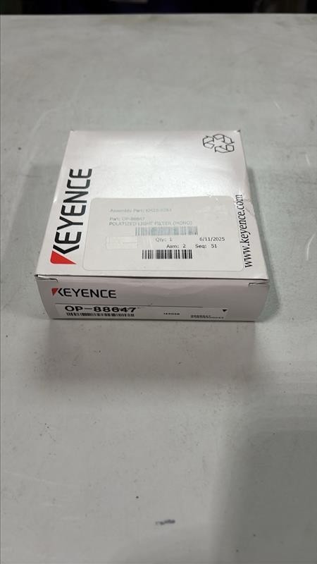 OP-88647 Polarized Light Filter Keyence