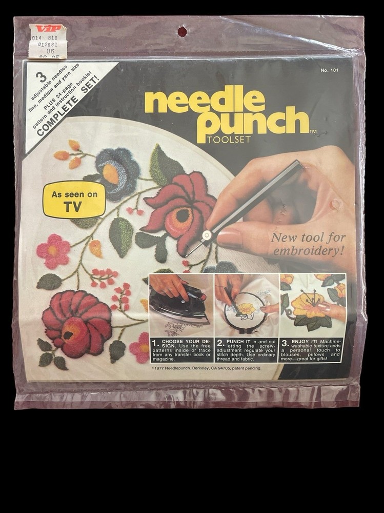 Vintage NOS Needle Punch Toolset