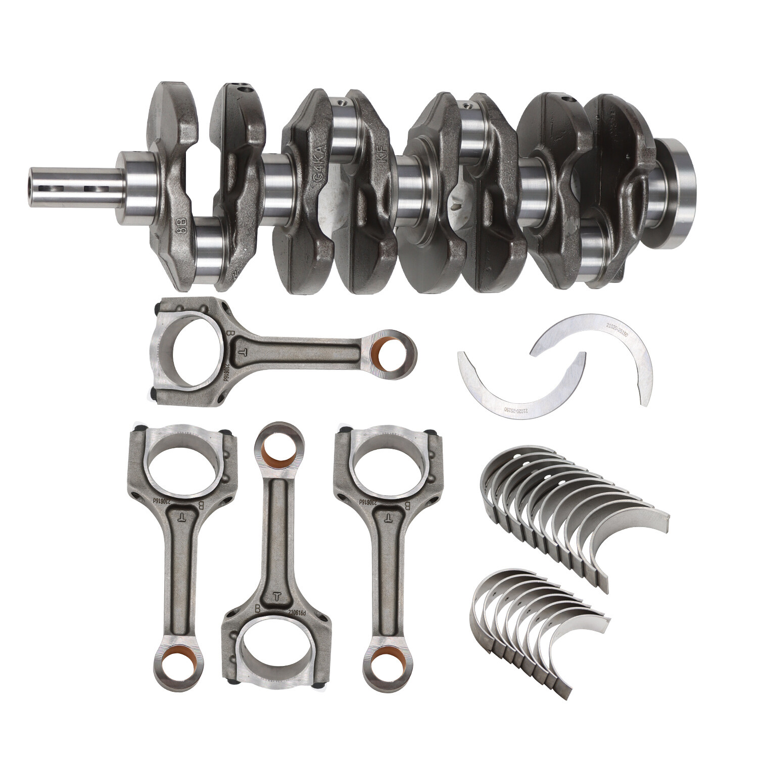 G4KH 2.0T Engine Crankshaft & ConRods & Bearing for KIA Optima HYUNDAI Sonata US