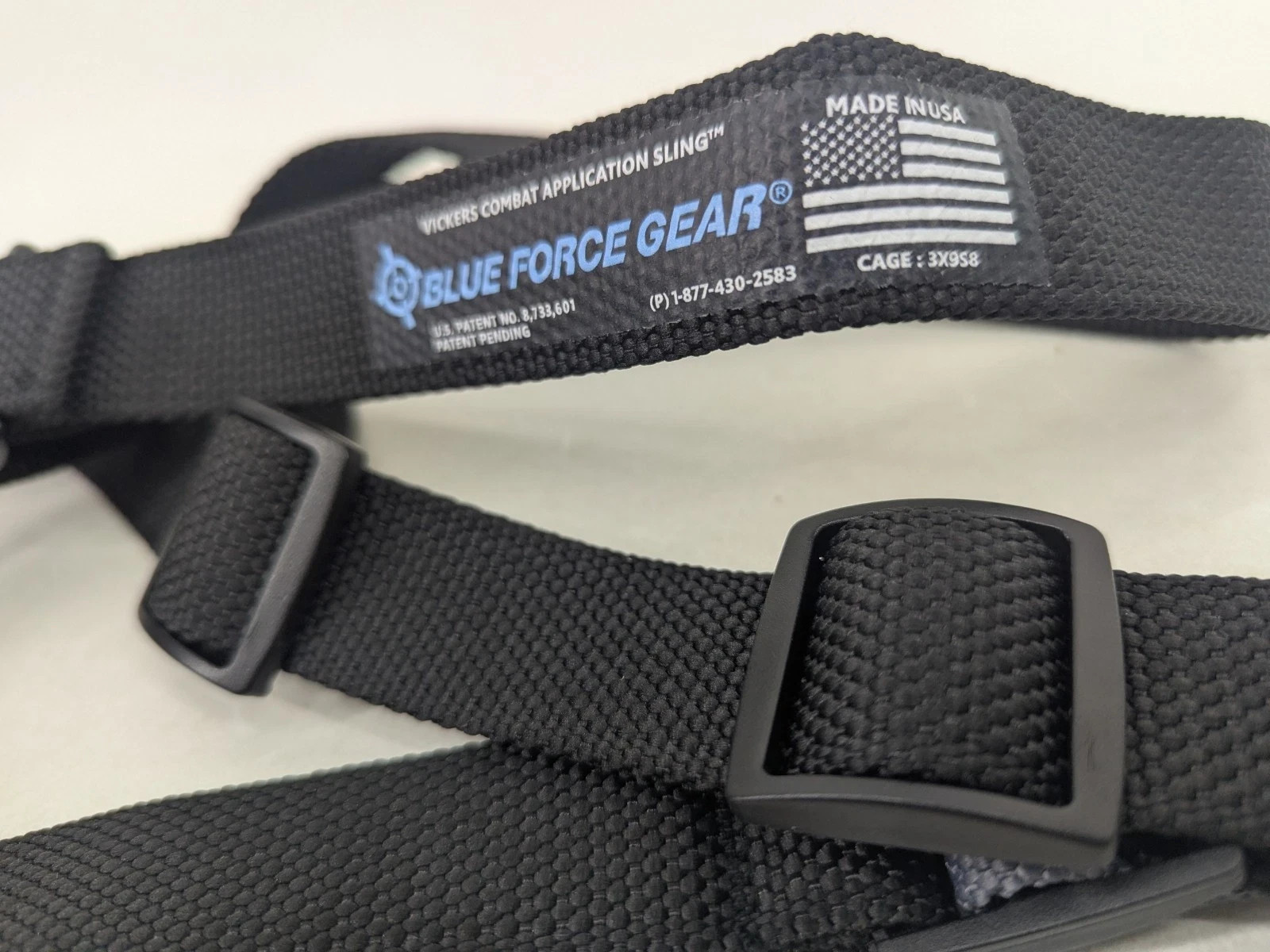 Blue Force Gear Vickers Sling 2-Point Combat Adjustable 54"-64" Tactical Non-pad