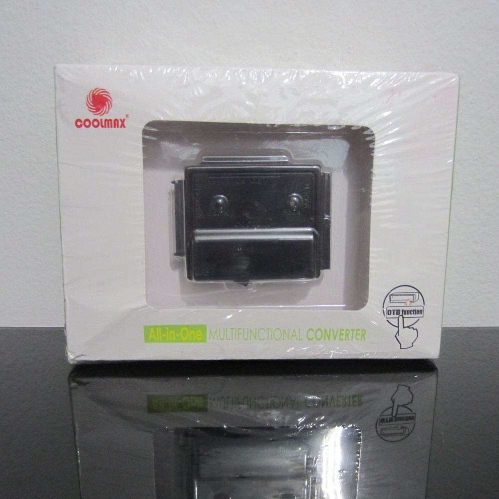 COOLMAX ALL IN ONE Multifunctional Converter ,OTB Function CD-350-COMBO (Black)