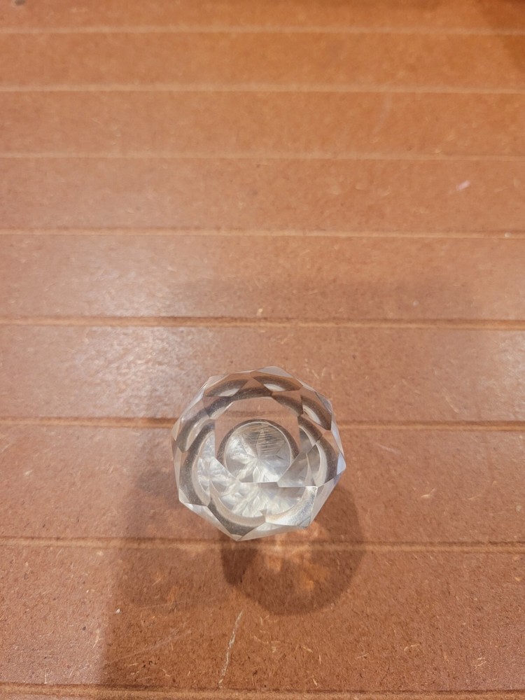 BALDWIN Acrylic Clear Crystal CABINET KNOBS --Baldwin 4951-030