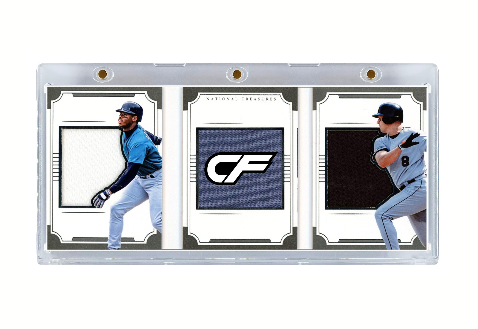 CF Triple Booklet Magnetic Card Holder 130 PT Topps Triple Threads