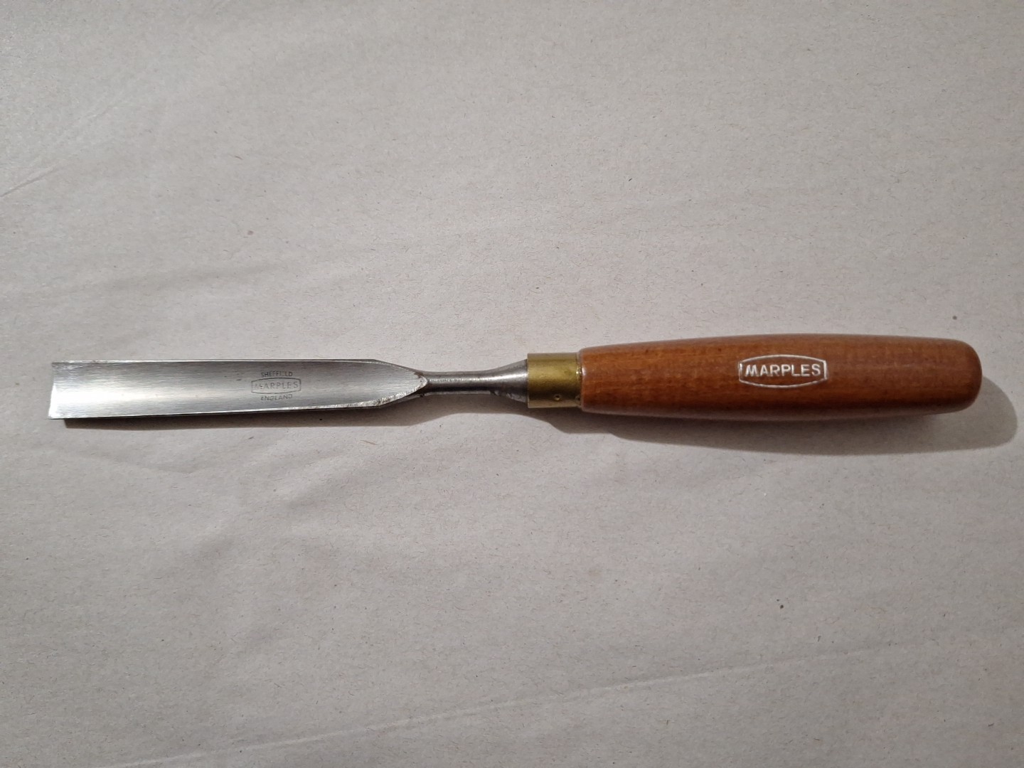 Marples M60A carving tools set in box, 6-piece used set