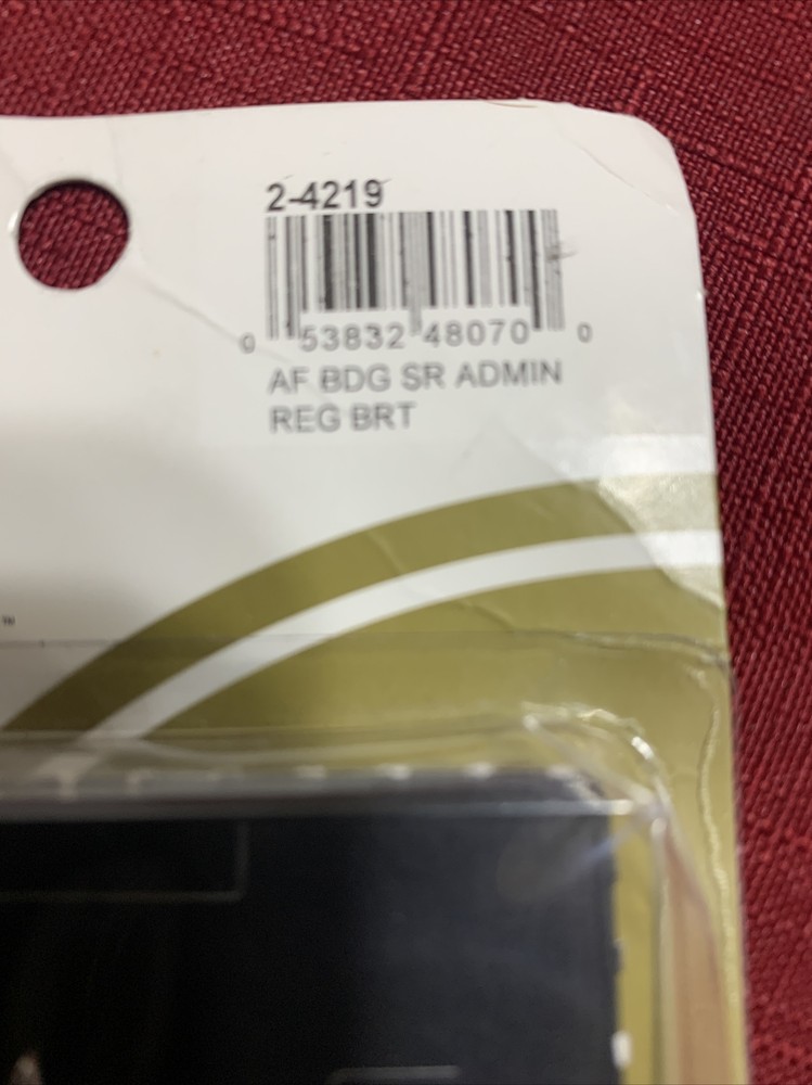 Air Force Af Bdg Sr Admin