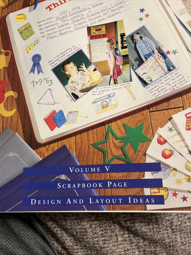 Creative memories. Volume five. Scrapbook page design and layout ideas....