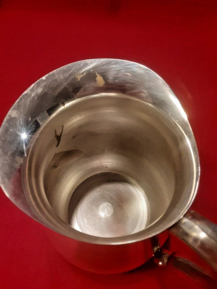 Vintage Pilgrim Silverplate Flat Bottom Pitcher 5½ Inches Tall