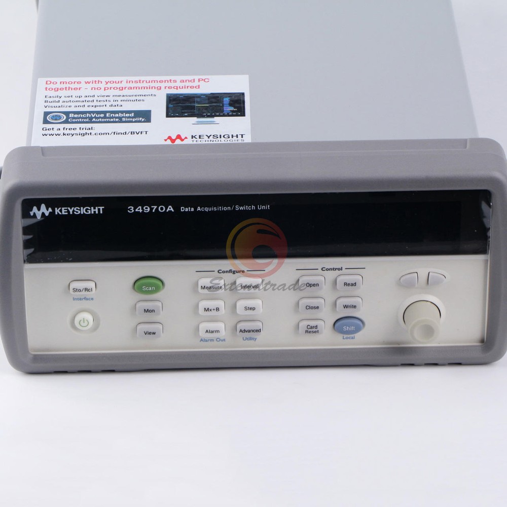 ONE NEW keysight 34970A data acquisition switch