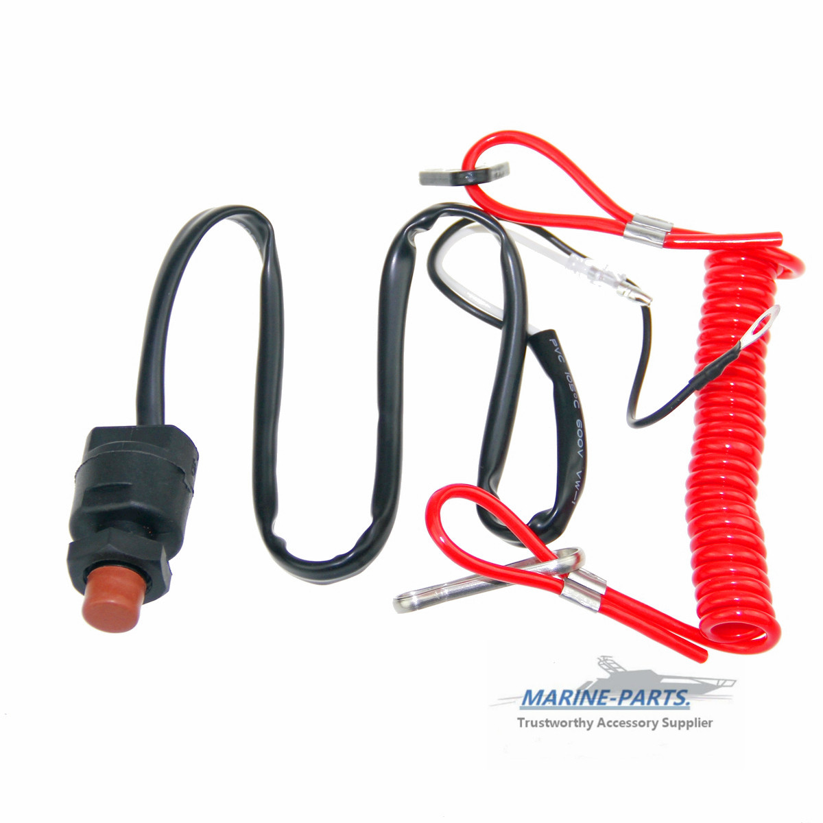 Kill Stopswitch Stop Switch 6E9-82575-09 fit Yamaha Outboard 15HP 25HP 30HP 40HP