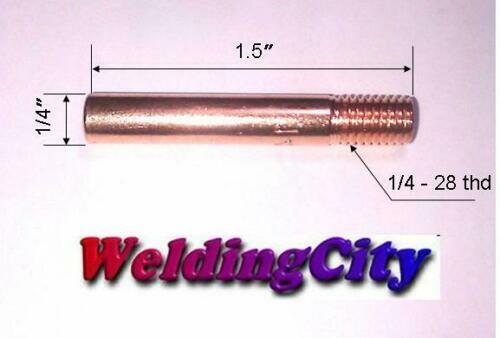 WeldingCity® 25-pk MIG Welding Gun Contact Tip 14-35 for Tweco Lincoln 200-400A