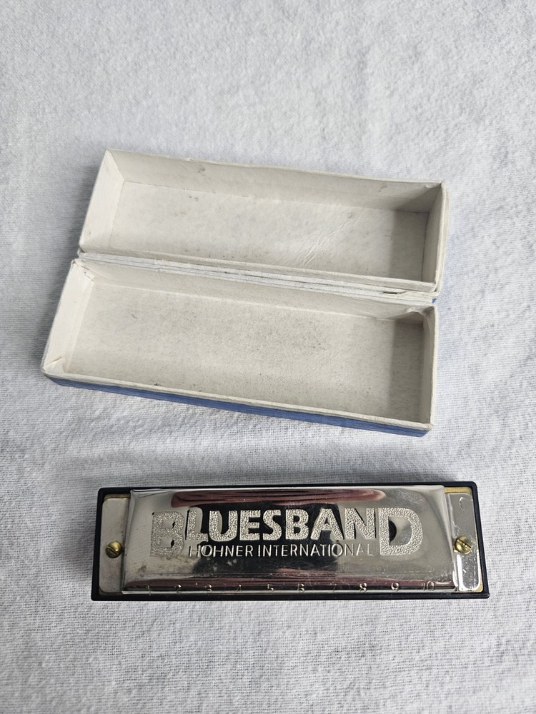 BLUESBAND HOHNER INTERNATIONAL HARMONICA With Box