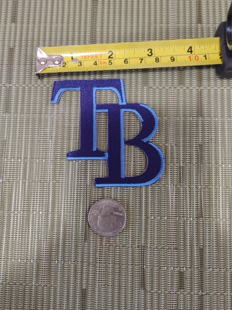 MLB Tampa Bay Devil Rays IRON ON PATCHES