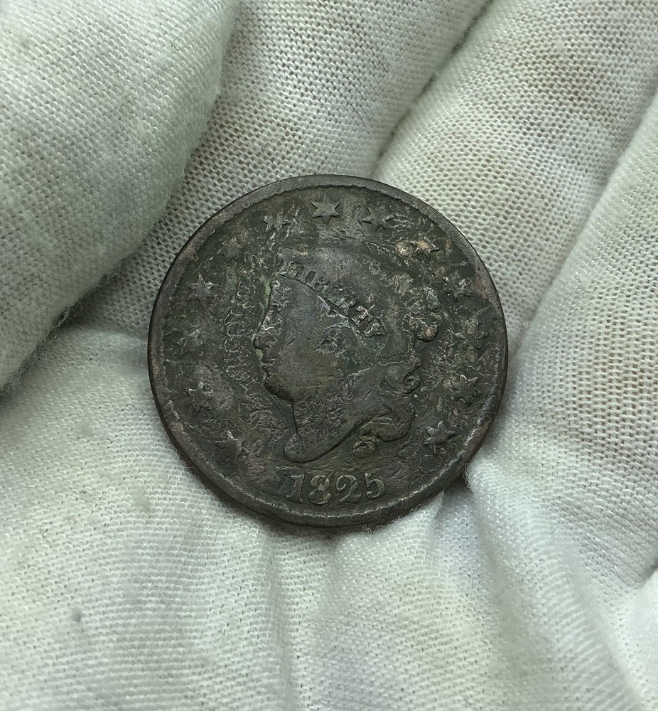 1825 Coronet Head Large Cent J359