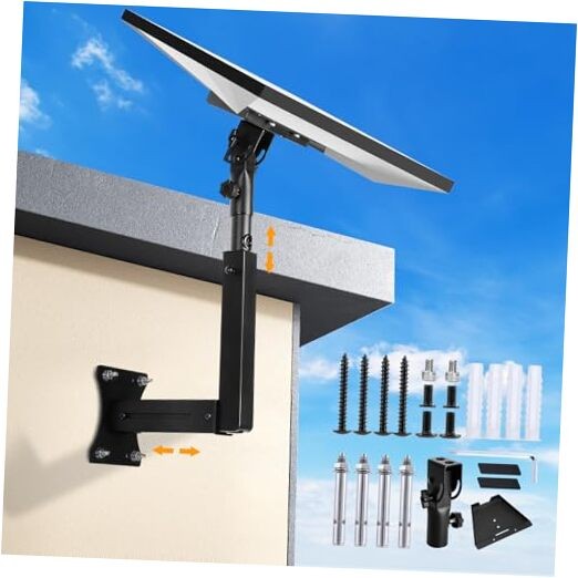 Starlink Mount, Adjustable Starlink Gen 3 Mount with Telescoping Support Arm,