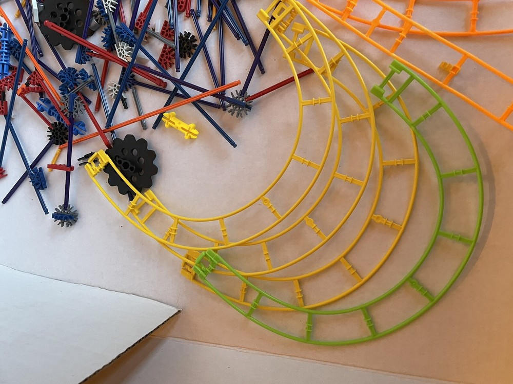 K’nex Building Set Replacement / Extra Pieces Connectors Tracks Rods