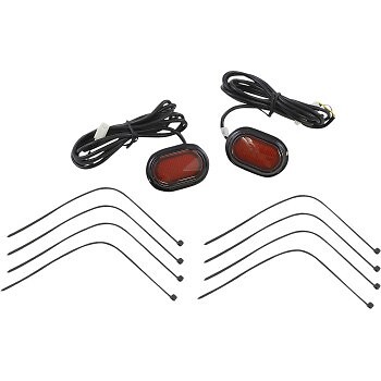 CUSTOM DYNAMICS CD-PLUG-RB Black Red LED PLUGZ Antenna Grommet Lights