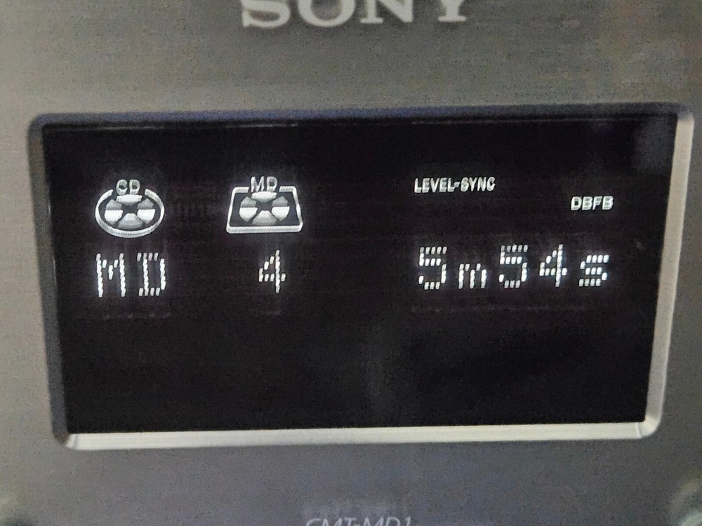 SONY CMT-MD1 Mini Disk Stereo System - VIDEO DEMO! 🎥📺✅
