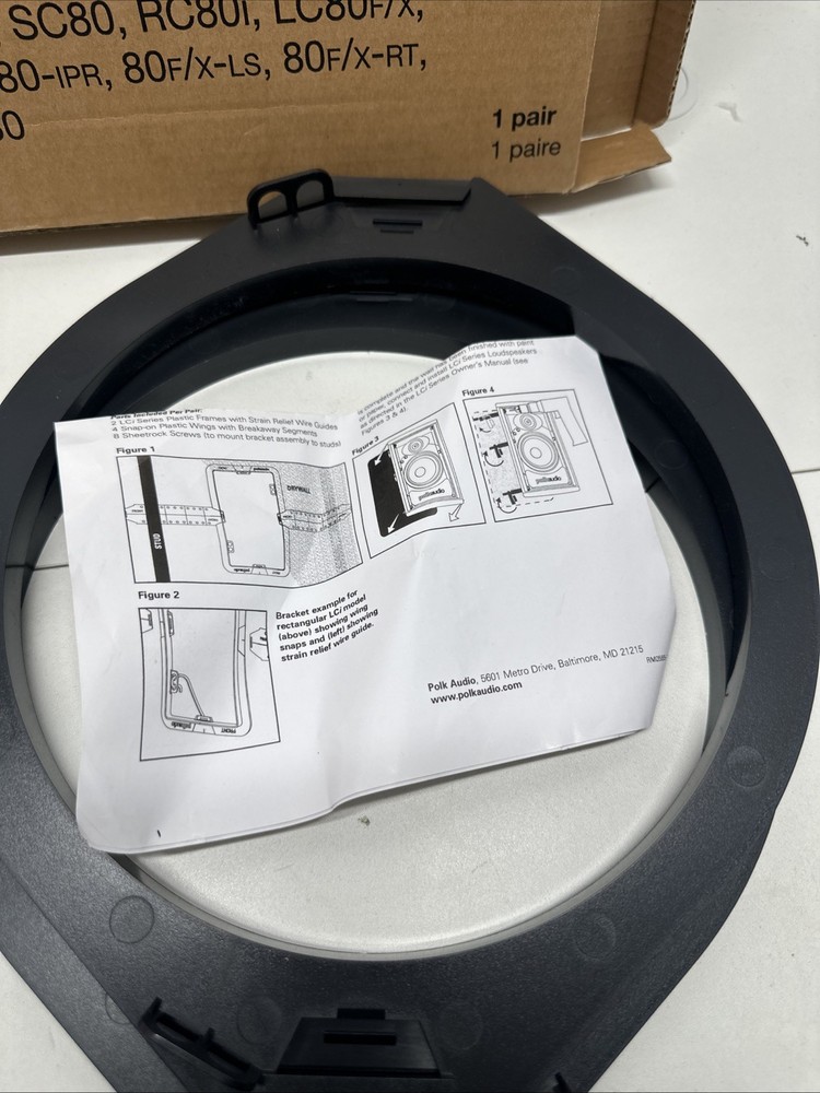 Polk Audio PB LC80i Pre-Construction Brackets