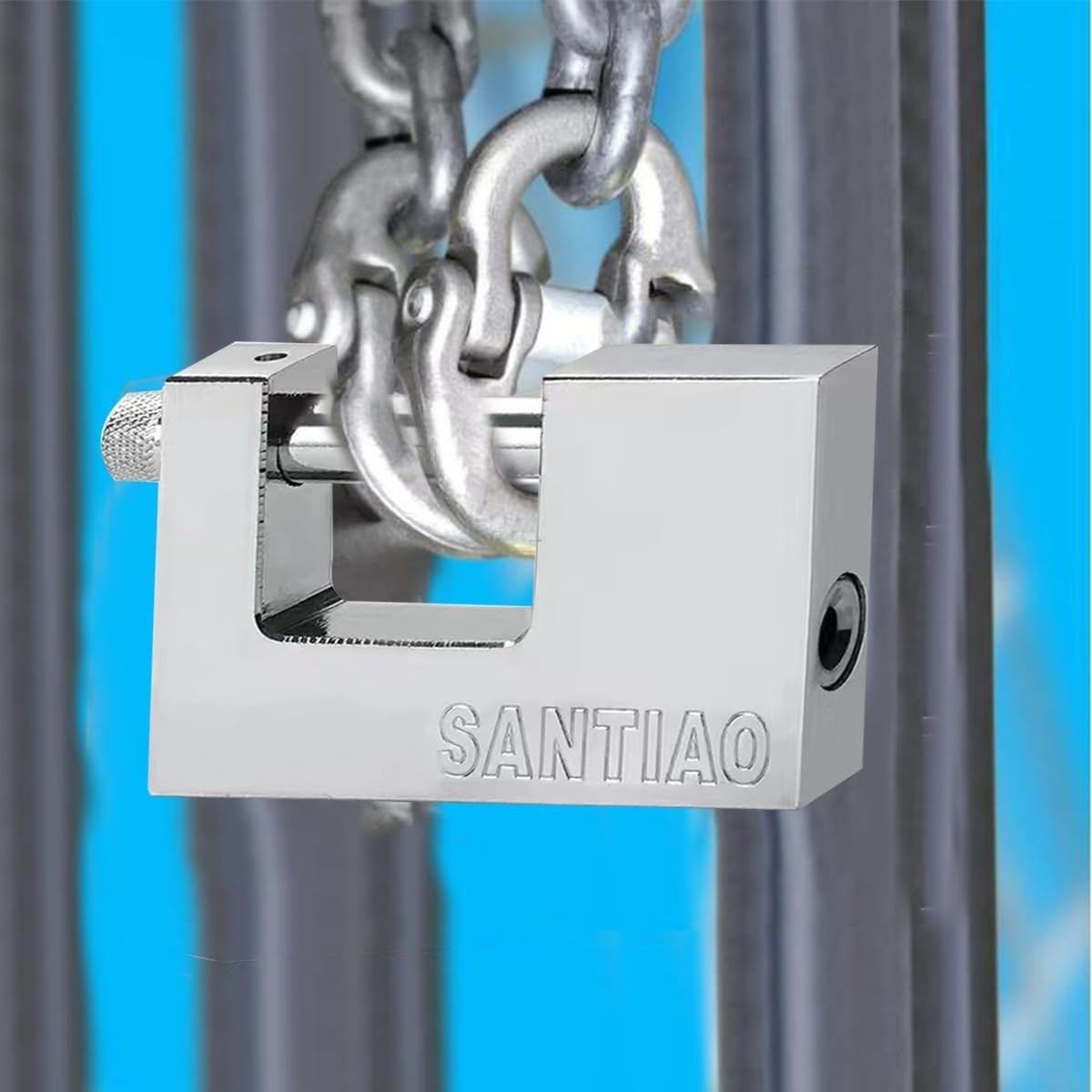 D-Shaped Heavy Duty Warehouse Padlock/Chain Lock 100mm Shipping Container Garag