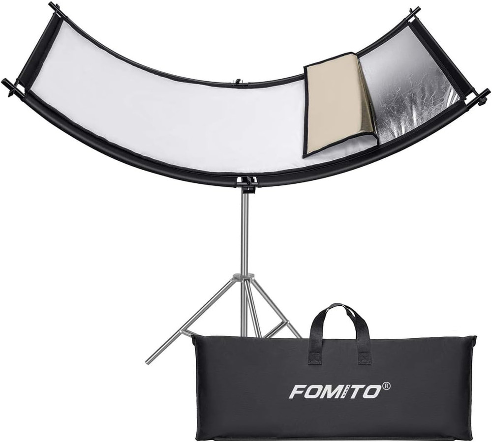 Light Reflector 70"X25.6"/178X65Cm Arclight Curved Eyelighter Lighting Diffuser