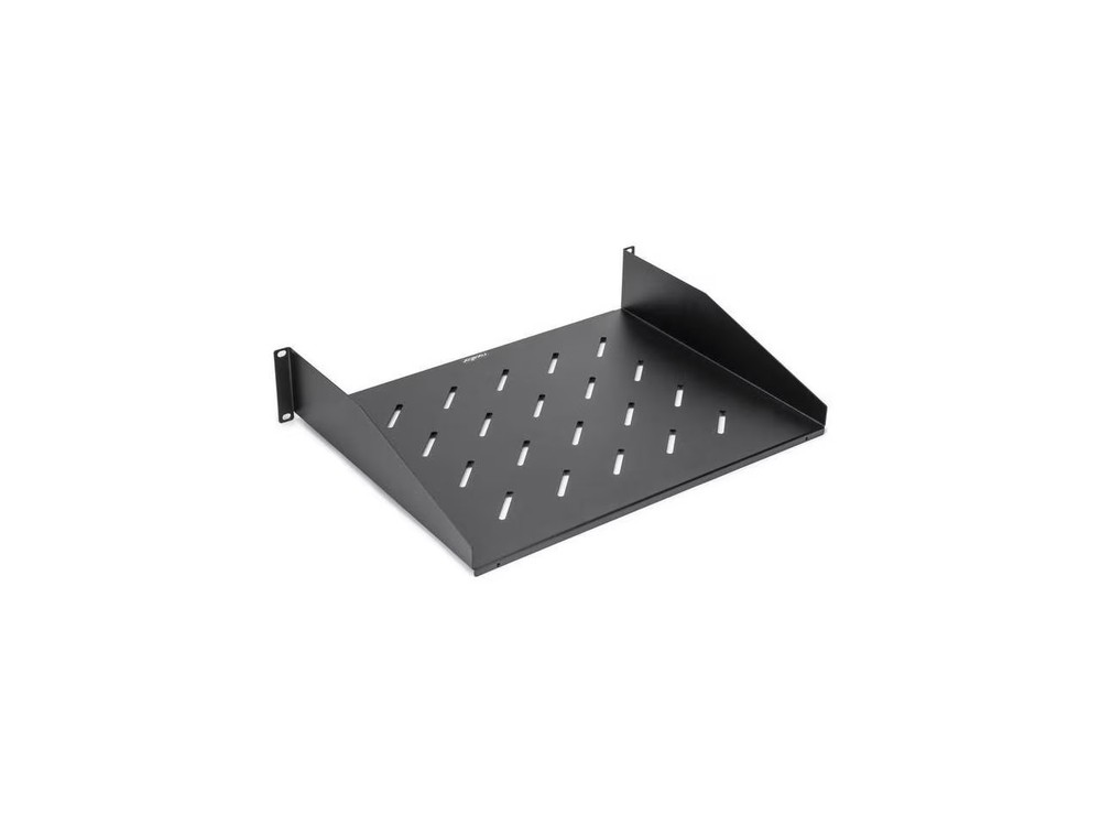 Rocstor 2U Universal Vented Rack Mount Shelf