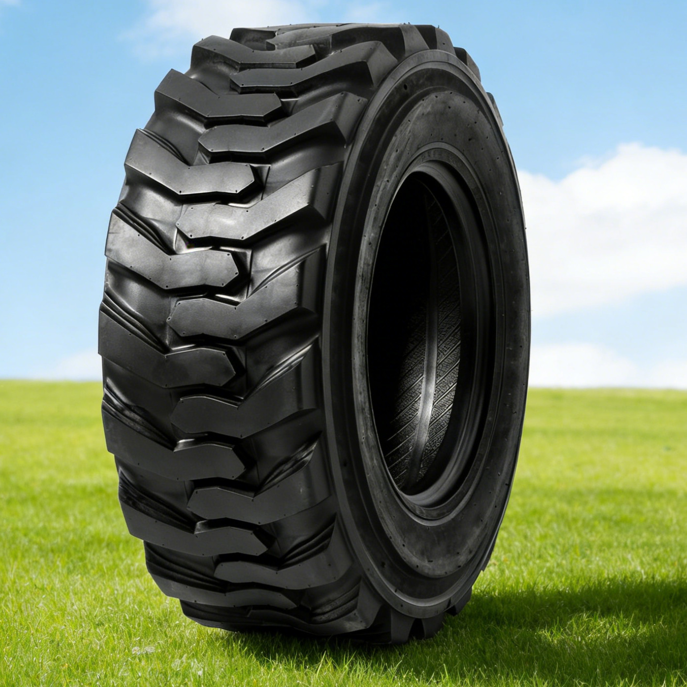 10-16.5 SKS Skid Steer Tire 10PR Heavy Duty 10x16.5 Bobcat-Fit Anti-Puncture