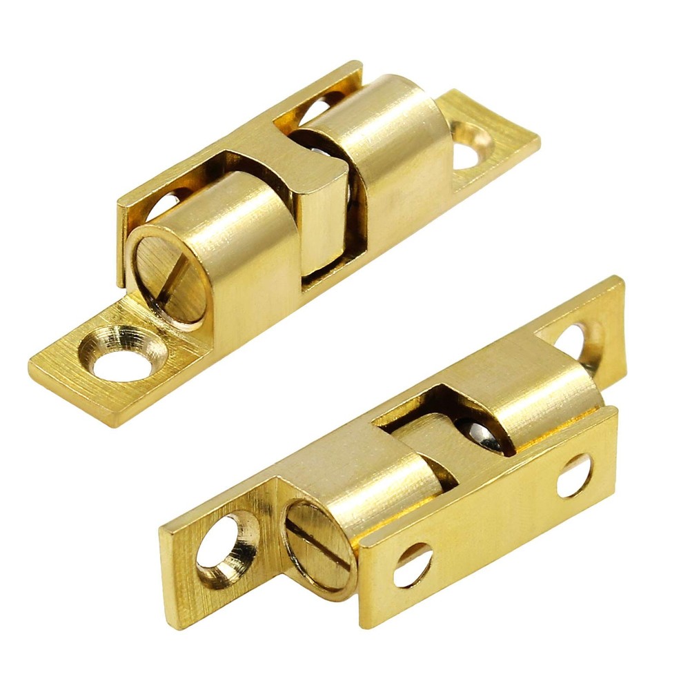 12Pcs 2"/ 50mm Double Ball Tension Roller Catch Latch Solid Brass Hardware Fi...