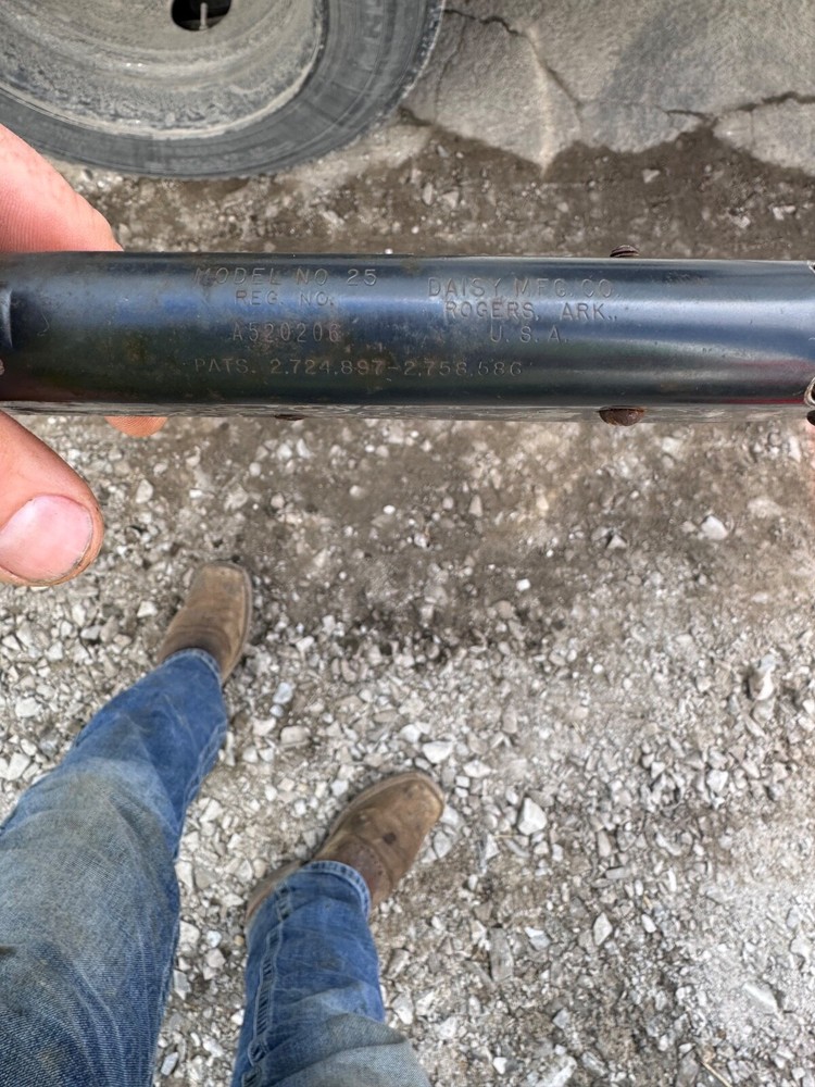 vintage daisy bb model 25 pump gun