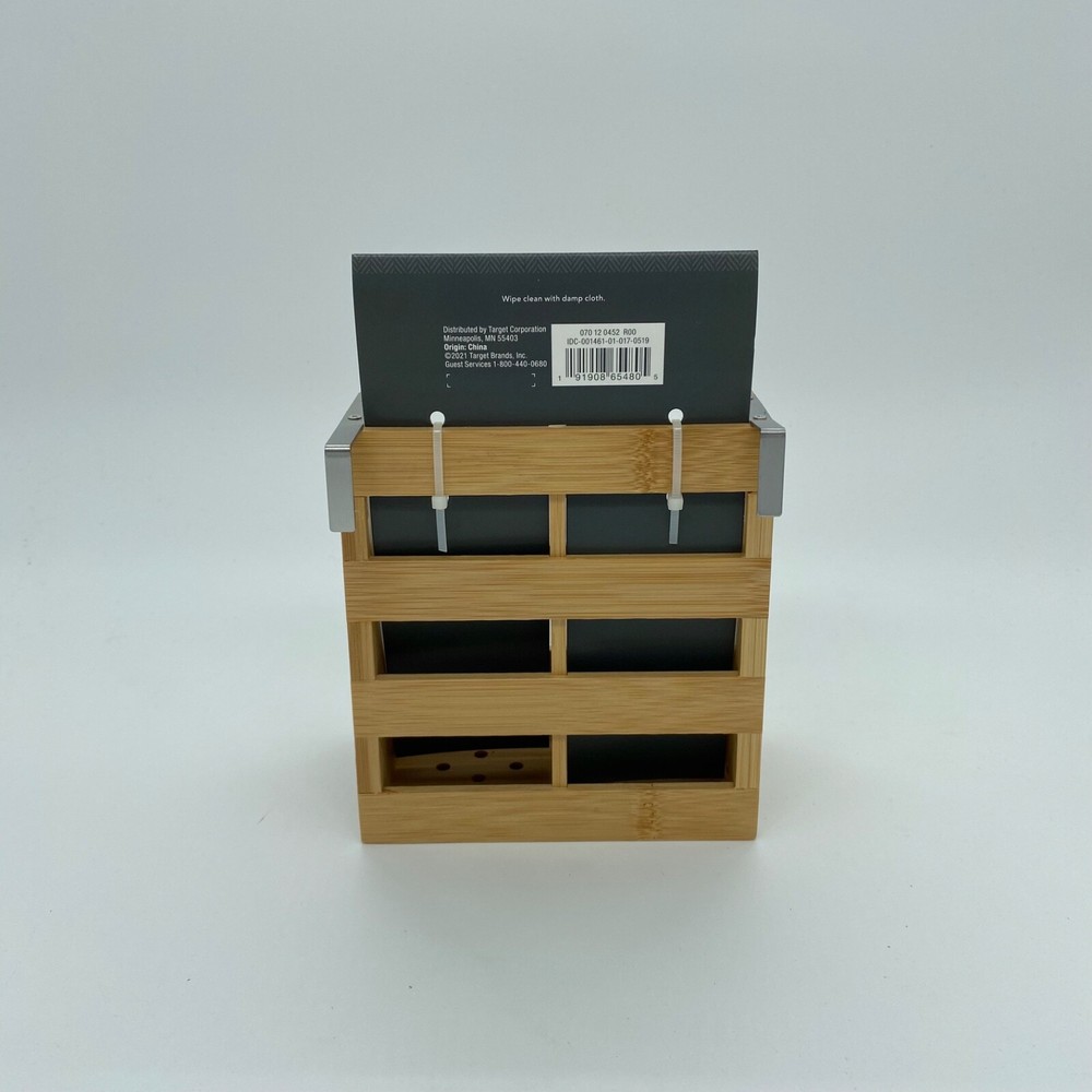 Threshold Bamboo Flatware Cup Compatible with Threshold Bamboo Drying Rack