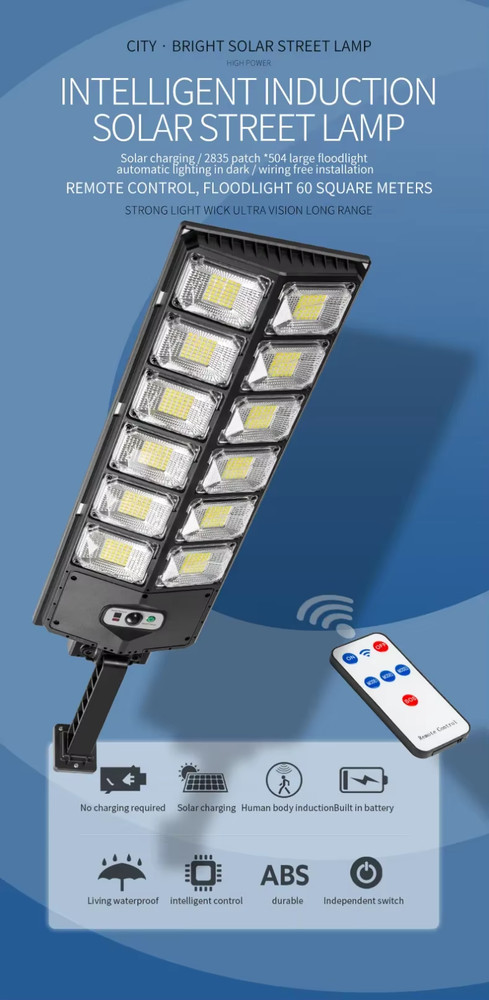 TWILIGHT REMOTE CONTROL ROAD LAMP + IP65 MOTION SENSOR BRACKET