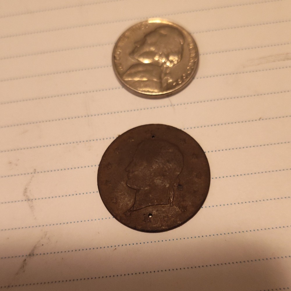 Gaming token pre 1900 circa mid 1800's