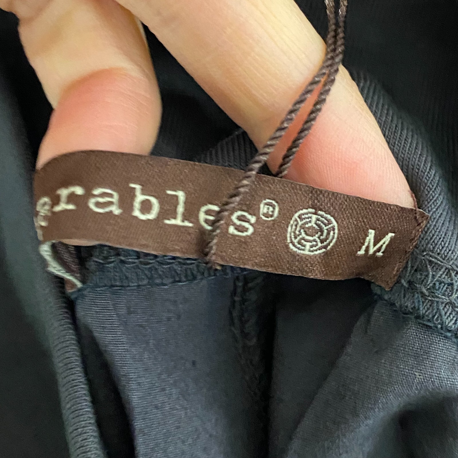 XCVI Wearables High Waist Jetter Crop Pull On Pants Size Medium Gray