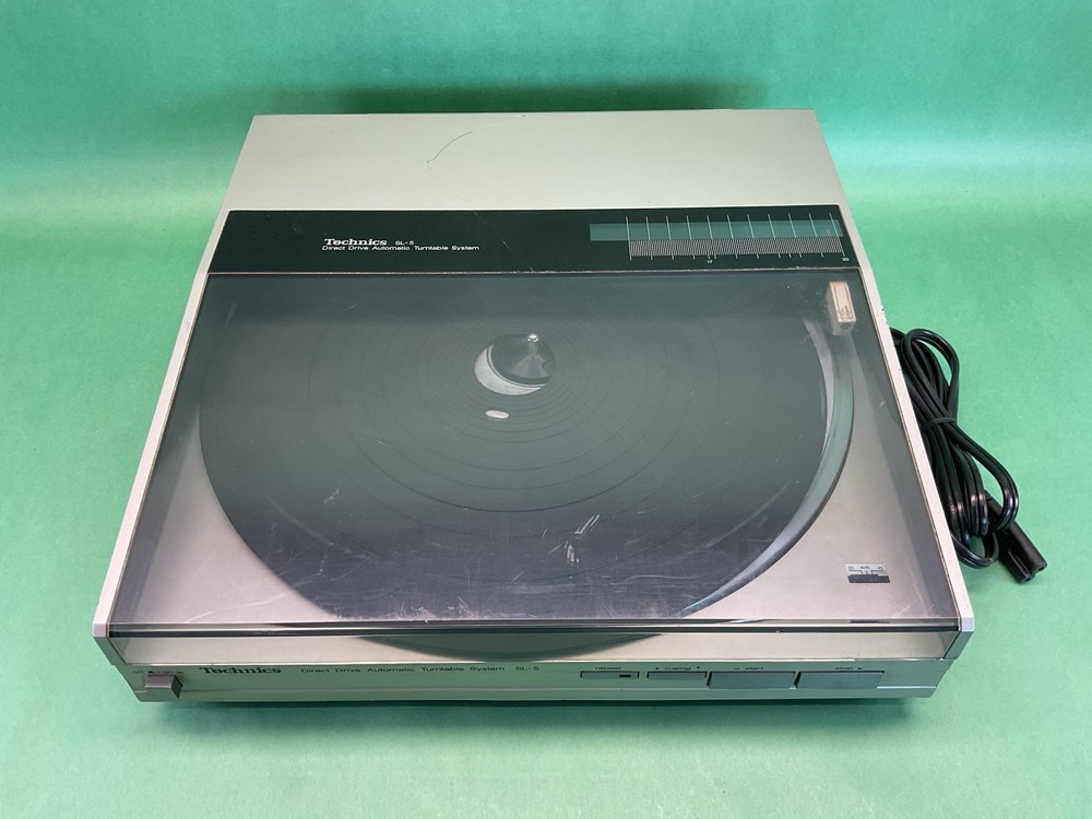 Technics SL-5 Direct Drive Automatic Turntable System POWER TESTED - READ