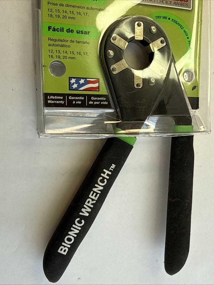 Logger Head Tools 8" Bionic Wrench Made in USA