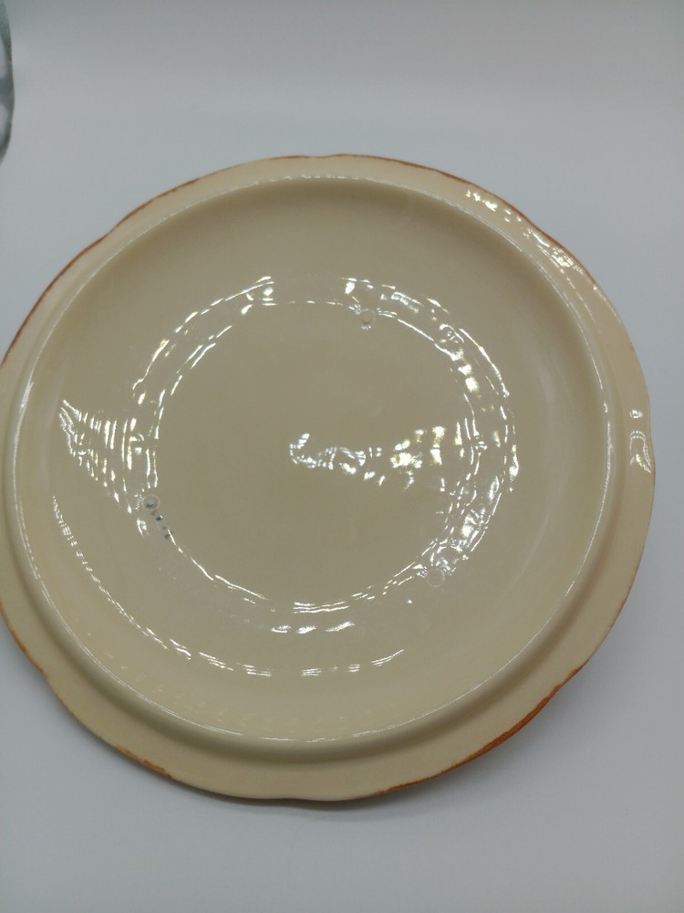 Califorinia Pottery Franciscan Apple Round Vegtable Ðish