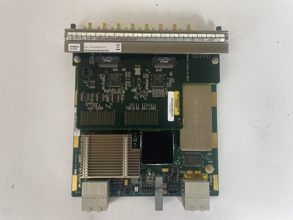 JUNIPER NETWORKS MIC-3D-8DS3-E3 MULTISERVICE INTERFACE CARD