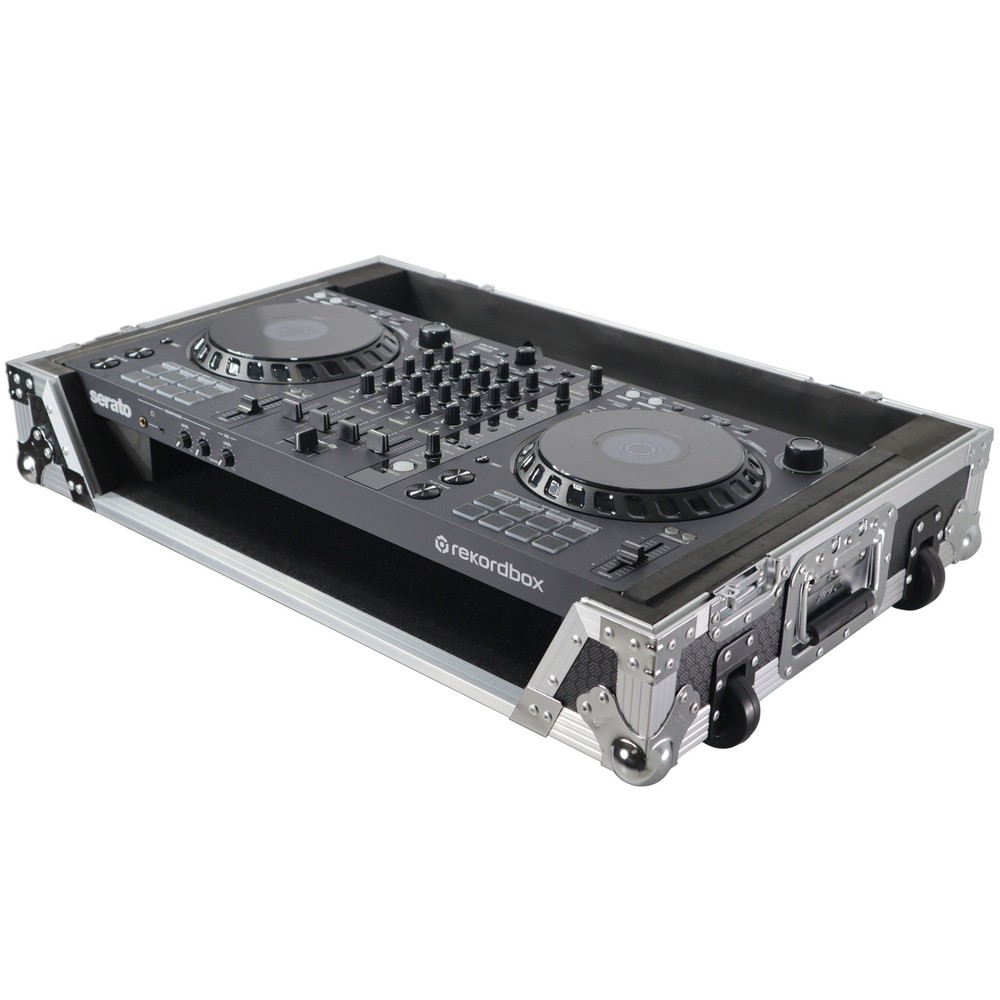 ProX ATA Flight Case for DDJ-FLX6 DJ Controller w/ 1U Rack Space + Wheels