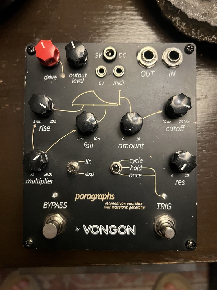 Vongon Paragraphs - Envelope/Filter - Guitar/Synth Effects Pedal