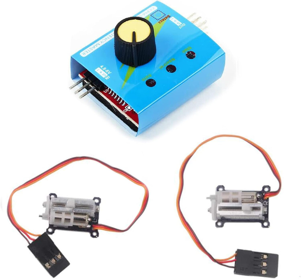 2Pcs Tiny 1.5G Servo Micro Linear Digital Servo Lightweight Mini Size for Indoor