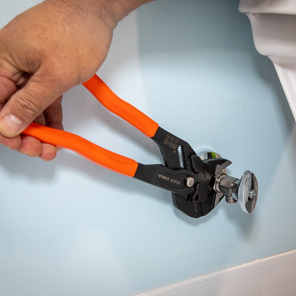 Klein Tools D53112 Compact Plier Wrench, 12"