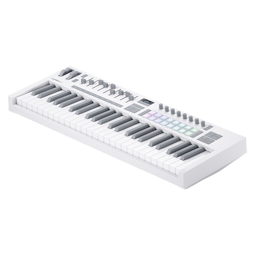 Novation Launchkey 49 MK4 White 49-Note Controller Keyboard