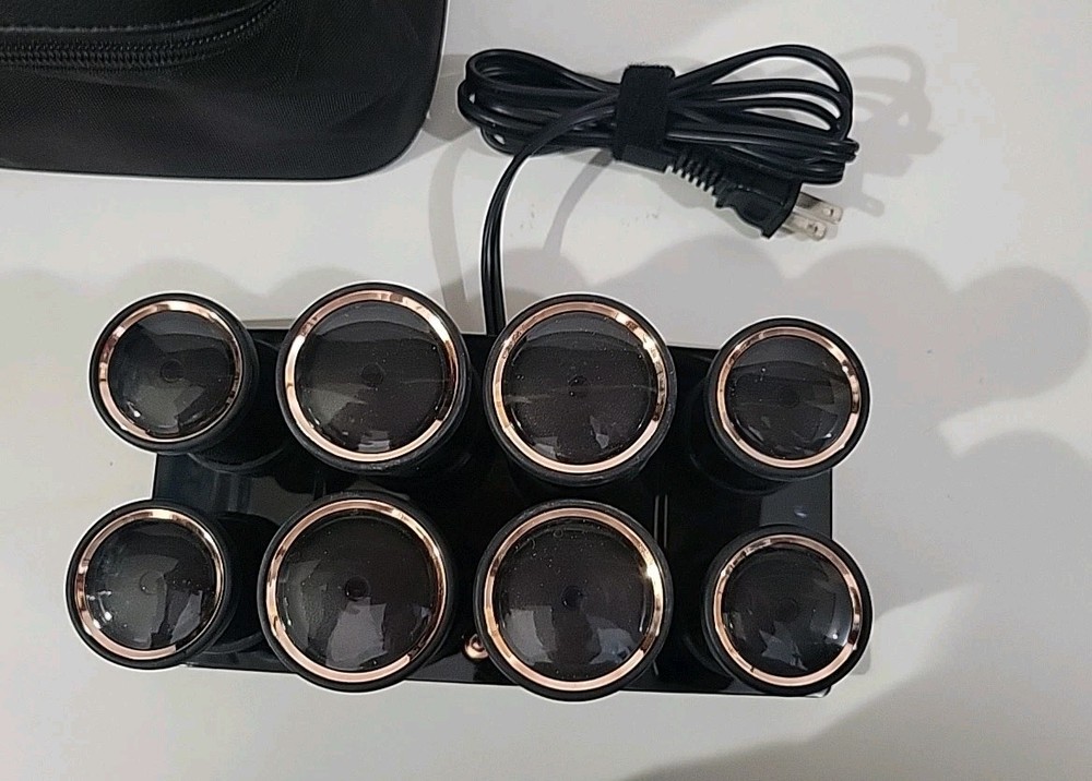 T3 Micro Volumizing Hot Rollers Luxe Set - 8 Rollers Missing Clips HeatCore