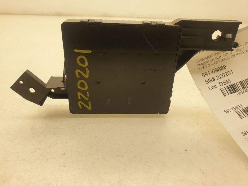07-09 TOYOTA CAMRY TEMPERATURE CONTROL MODULE CHASSIS ECM ASSEMBLY