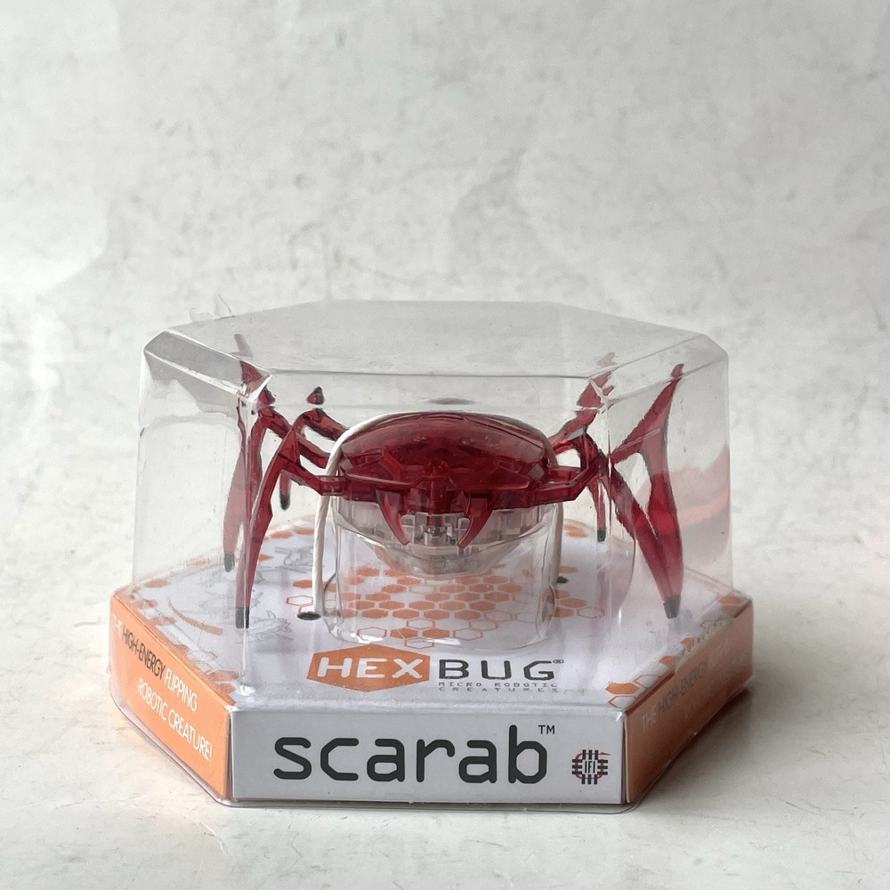 HEXBUG orange SCARAB Micro Robotic Creatures Battery Powered ROBOT / Brand New