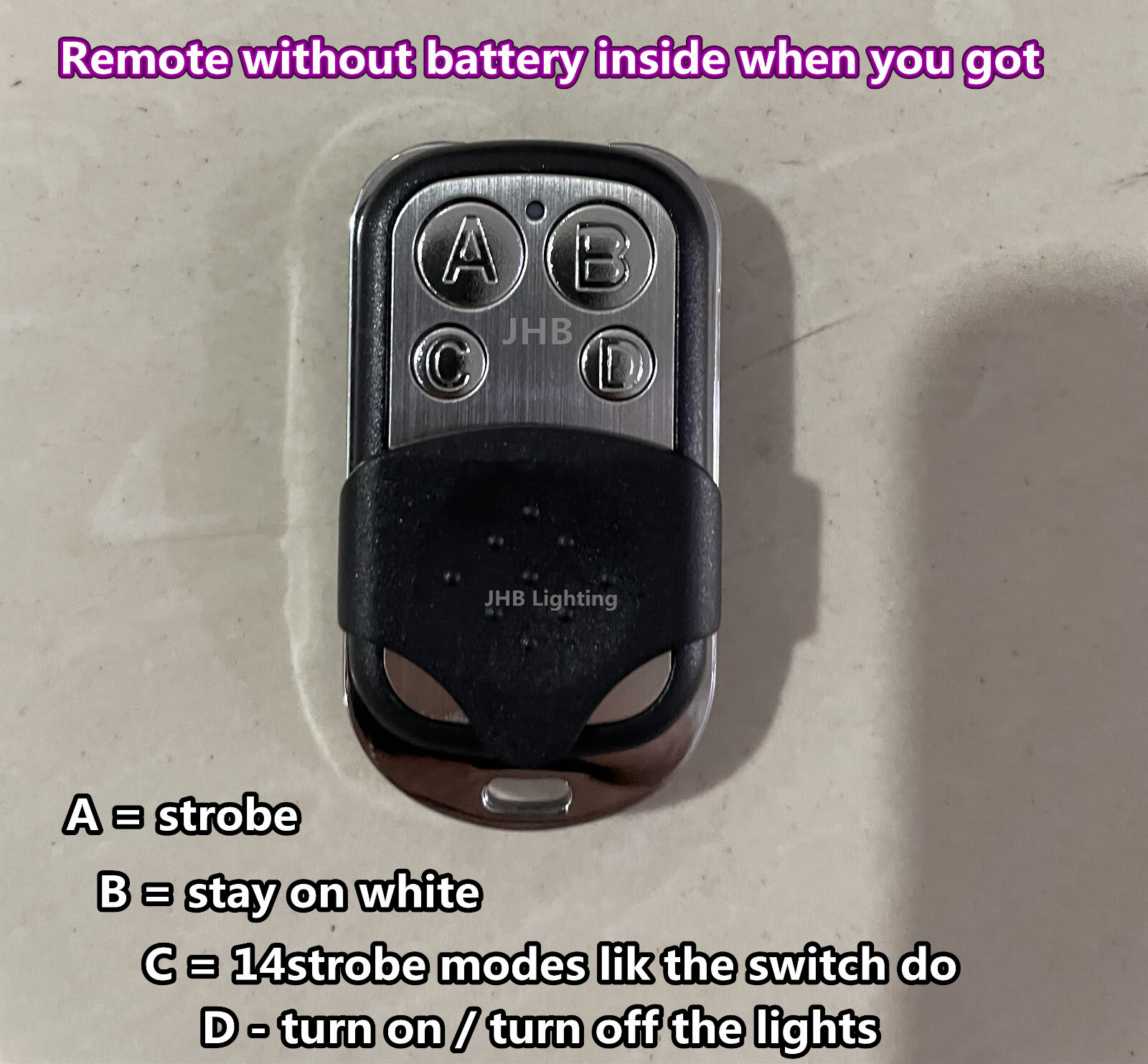 JHB 17.5" Brightest QUAD ROW PURE WHITE LED Car Truck Wheel Rings Rim Lights Set