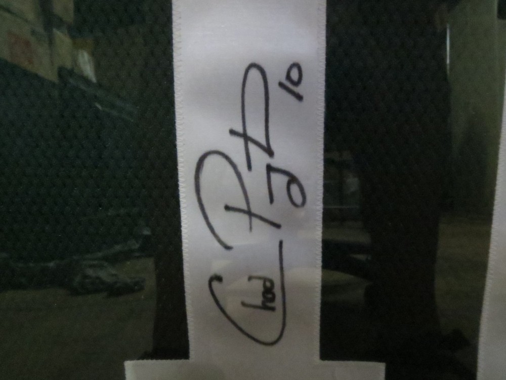 Chad Pennington Framed Autographed Jersey with COA