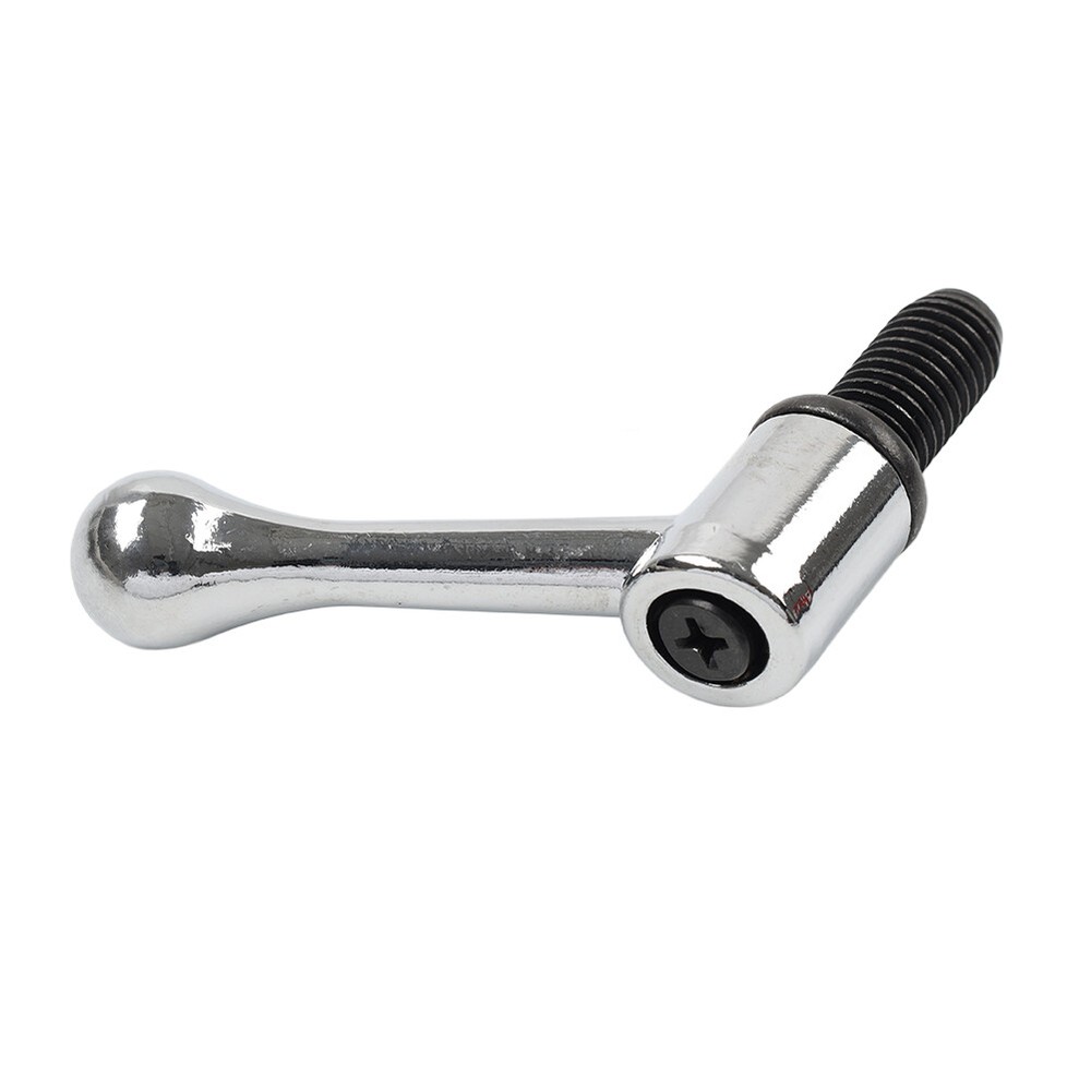 Table Lock Handle M12 Thread Set For Bridgeport Milling Machine 11.8mm Silver