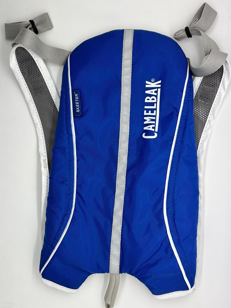 Camelbak Skeeter Hydration Pack No Bladder Bag Only Blue with Big Bite Valve