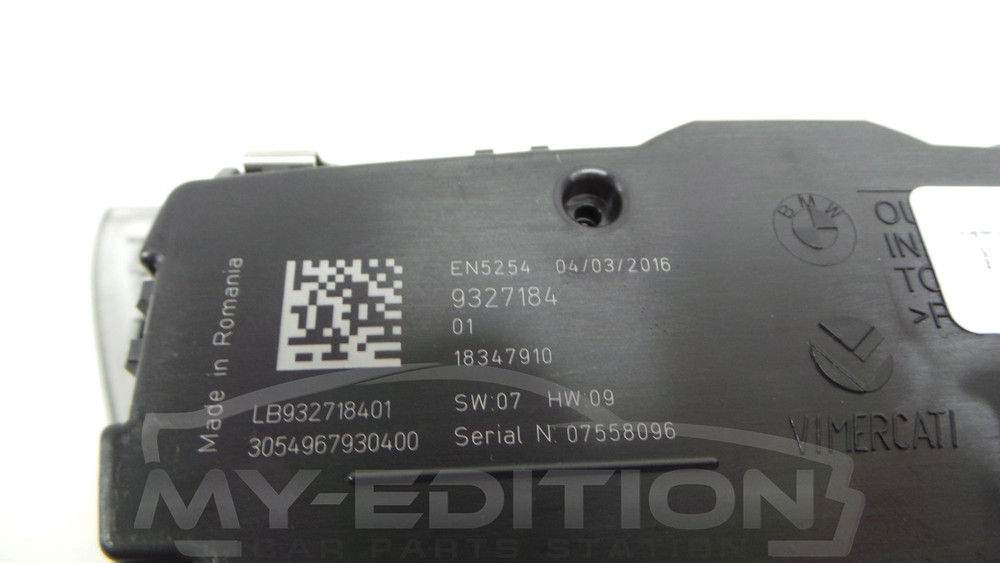 BMW G30 G31 G32 Light Switch Control Unit Light Switch 9327184